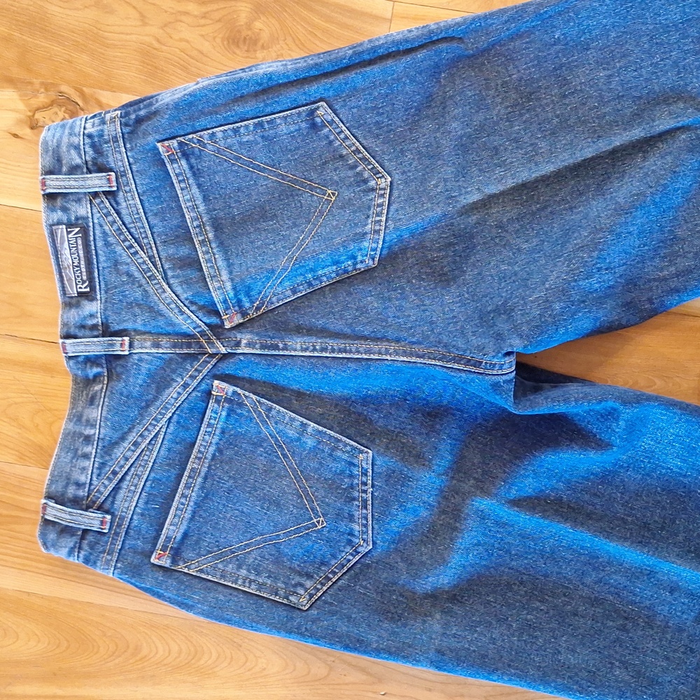 High Rise Blue Jeans - Picture 6 of 13